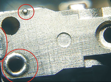 <a href='http://www.iqinshuo.cn/product/3.htm' class='text_a'>模具激光焊機(jī)</a>修復(fù)模具效果